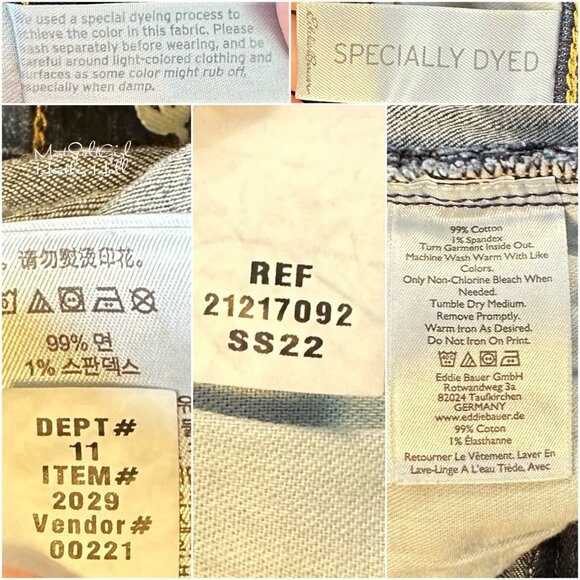 Eddie Bauer Mid-Rise Boyfriend Shorts Size 8 - Picture 4 of 4